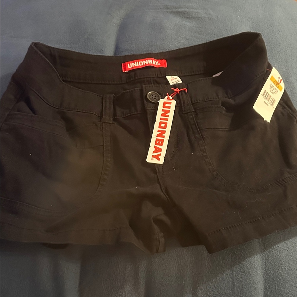 UNIONBAY Women's black Shorts